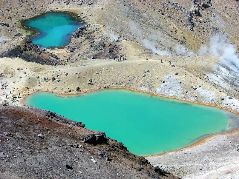Emerald Lakes Tongariro Crossing New Zealand