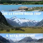 Looking for the ultimate New Zealand road trip itinerary? Check out this 6-week itinerary and travel map with campsites and all the highlights on the North and South Island of New Zealand! #NewZealand #roadtrip #itinerary