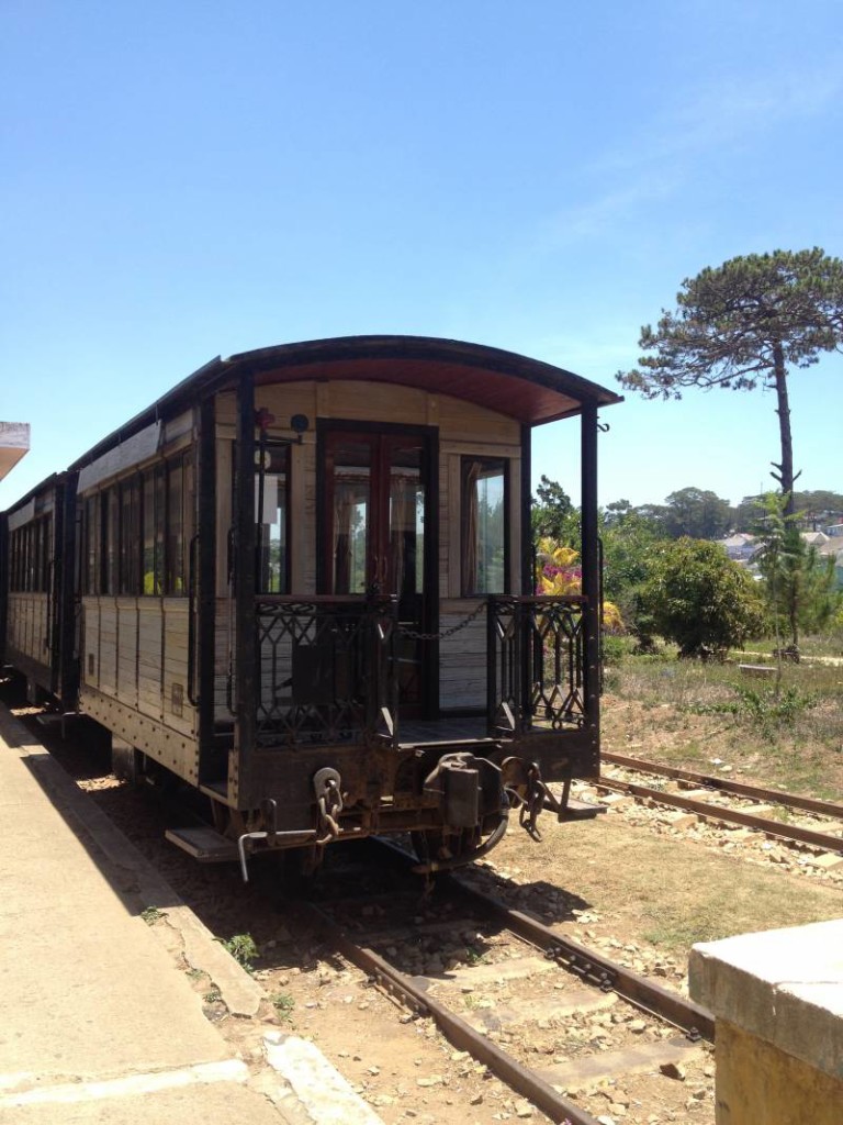 Old train in Dalat