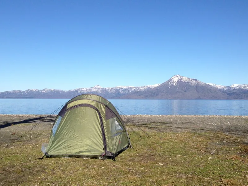 Camping in Japan Hokkaido