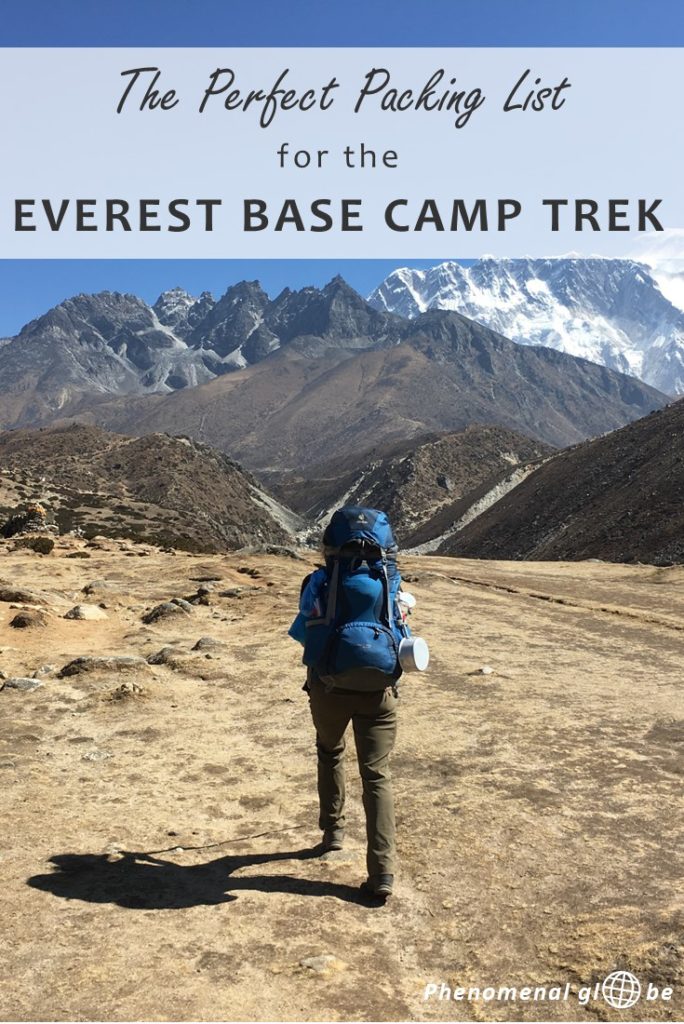 The perfect tried and tested packing list for hiking to Everest Base Camp. Including downloadable checklist + tips & tricks to save money while on the trek. #EBC #Nepal #PackingList