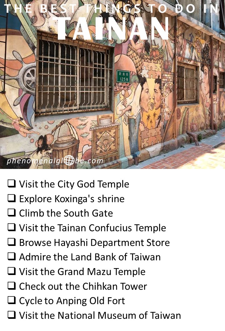 Best things to do in Tainan #Tainan #Taiwan