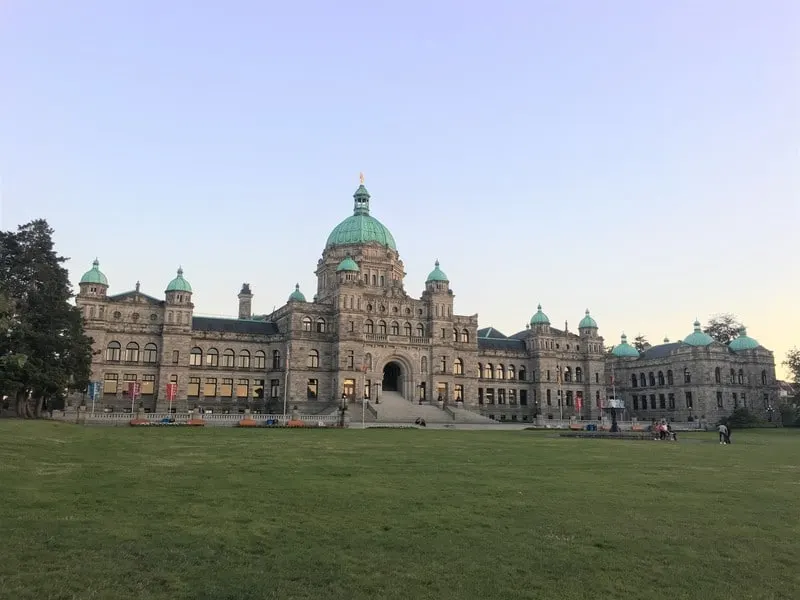 British Columbia Parliament Building in Victoria