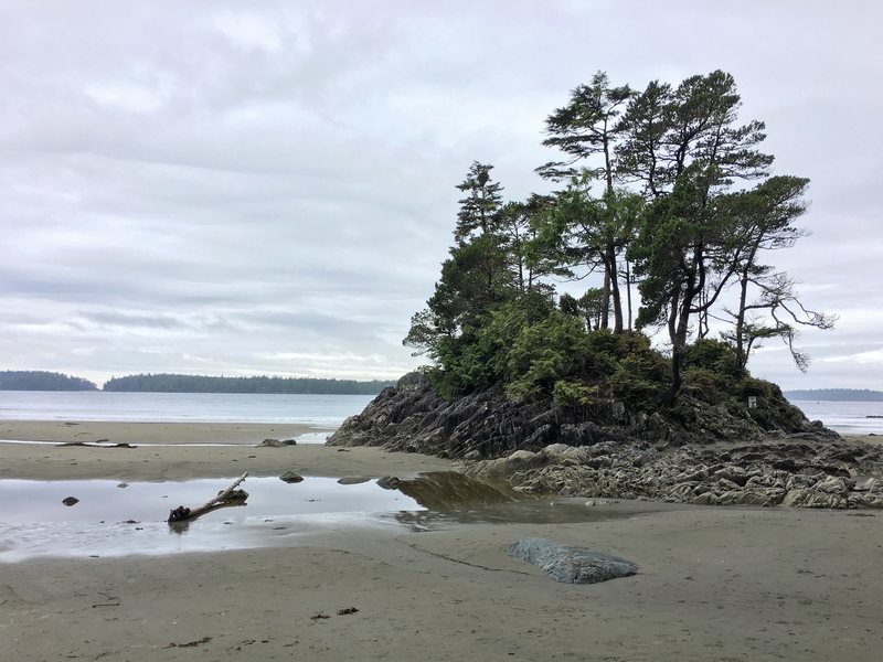 Tonquin Beach Trail is an easy hiking trail on Vancouver Island near Tofino