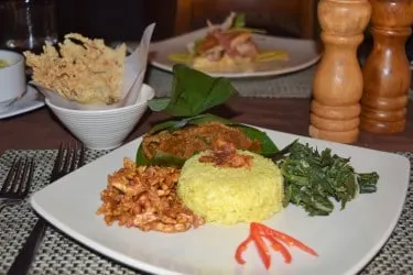 Nasi goreng dinner Indonesia