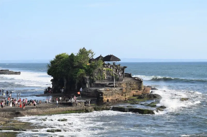 Tanah Lot Cliff Temple Bali