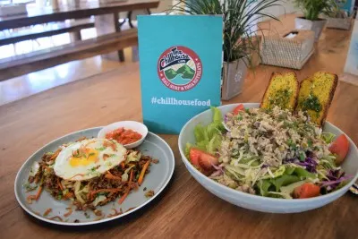 Delicious lunch at the Chillhouse Canggu