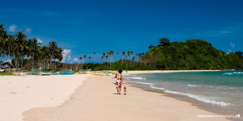 Nacpan beach El Nido Palawan