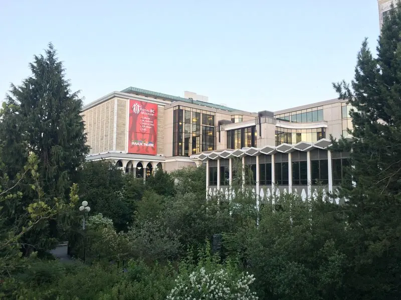 Royal BC museum in Victoria