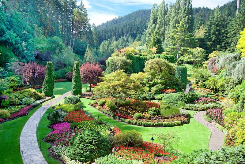 The Butchart Gardens Victoria BC