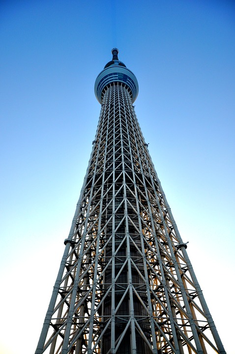 Tokyo Skytree from below