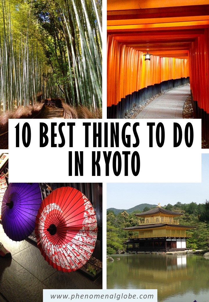 Kyoto 2 day itinerary with the best things to do in Kyoto including Kinkaku-ji (Golden Pavilion), Fushimi Inari Taisha shrine and Arashiyama Bamboo Forest. #Kyoto #Japan