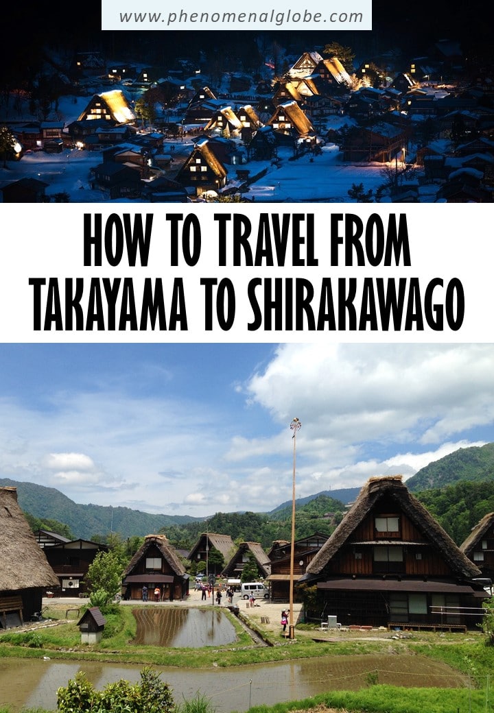 Step by step guide how to travel from Takayama to Shirakawago by bus, tour or car. Detailed guide including departure times, fares, toll costs and more. #Takayama #Shirakawago #Japan