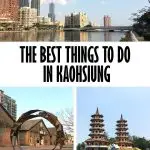 Planning a trip to Kaohsiung? This 3-day Kaohsiung itinerary will help you plan the perfect Kaohsiung trip. Including the best things to do in Kaohsiung, travel budget information, where to stay, how to get from Kaohsiung Airport to the city center, how to rent a bike in Kaohsiung and where to find delicious food. #Kaohsiung #Taiwan