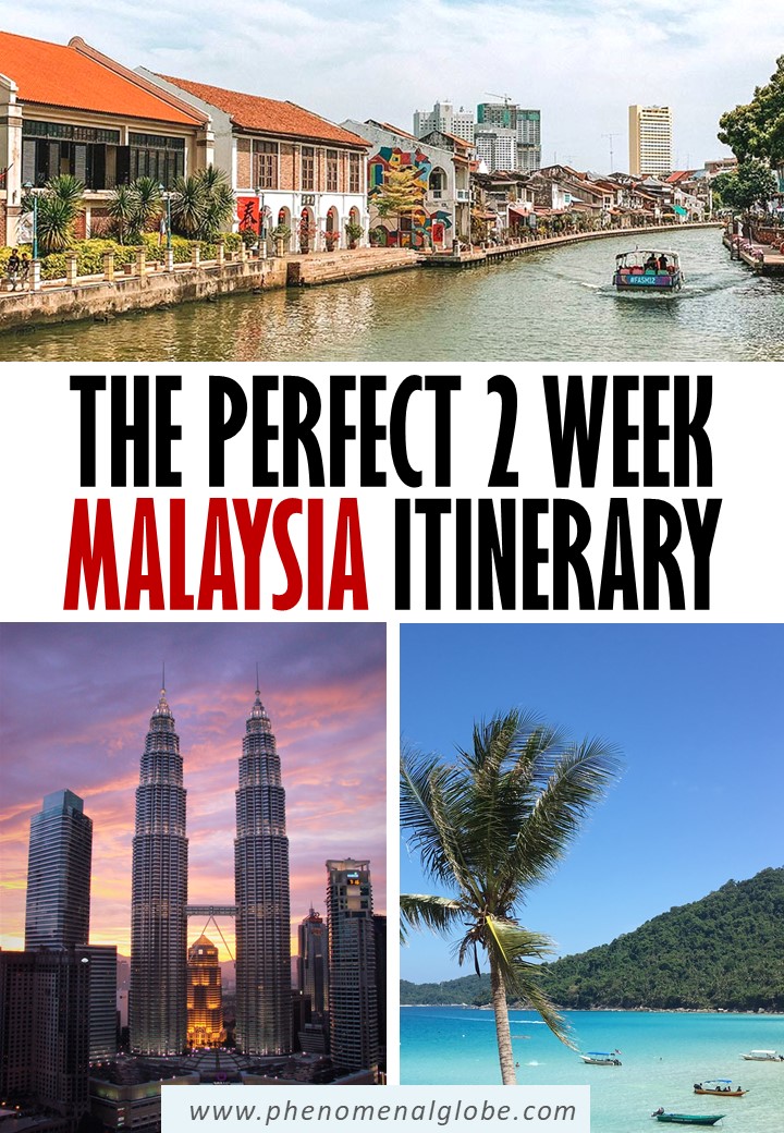Planning a trip to Malaysia? This detailed 2 week Malaysia itinerary will help you make the most of your trip Includes Kuala Lumpur, Tioman, the Cameron Highlands and more. #Malaysia #TravelItinerary #SEAsia