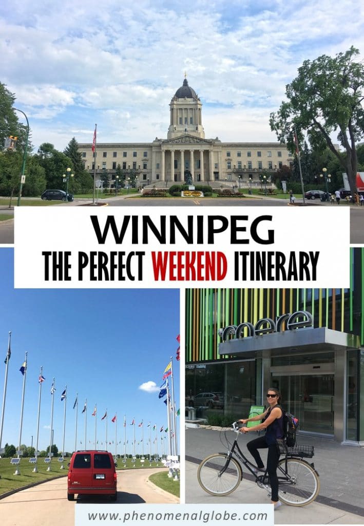 How to plan the perfect Winnipeg weekend? Check out the top things to do in Winnipeg, where to stay and where to eat! Visit the historic Exchange District, hop on the Winnipeg Trolley Tour and discover the secrets of the Manitoba Legislative Building. #Winnipeg #OnlyInThePeg #Manitoba