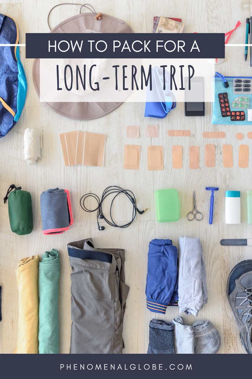 The Best LongTerm Travel Packing List For A RTW Trip